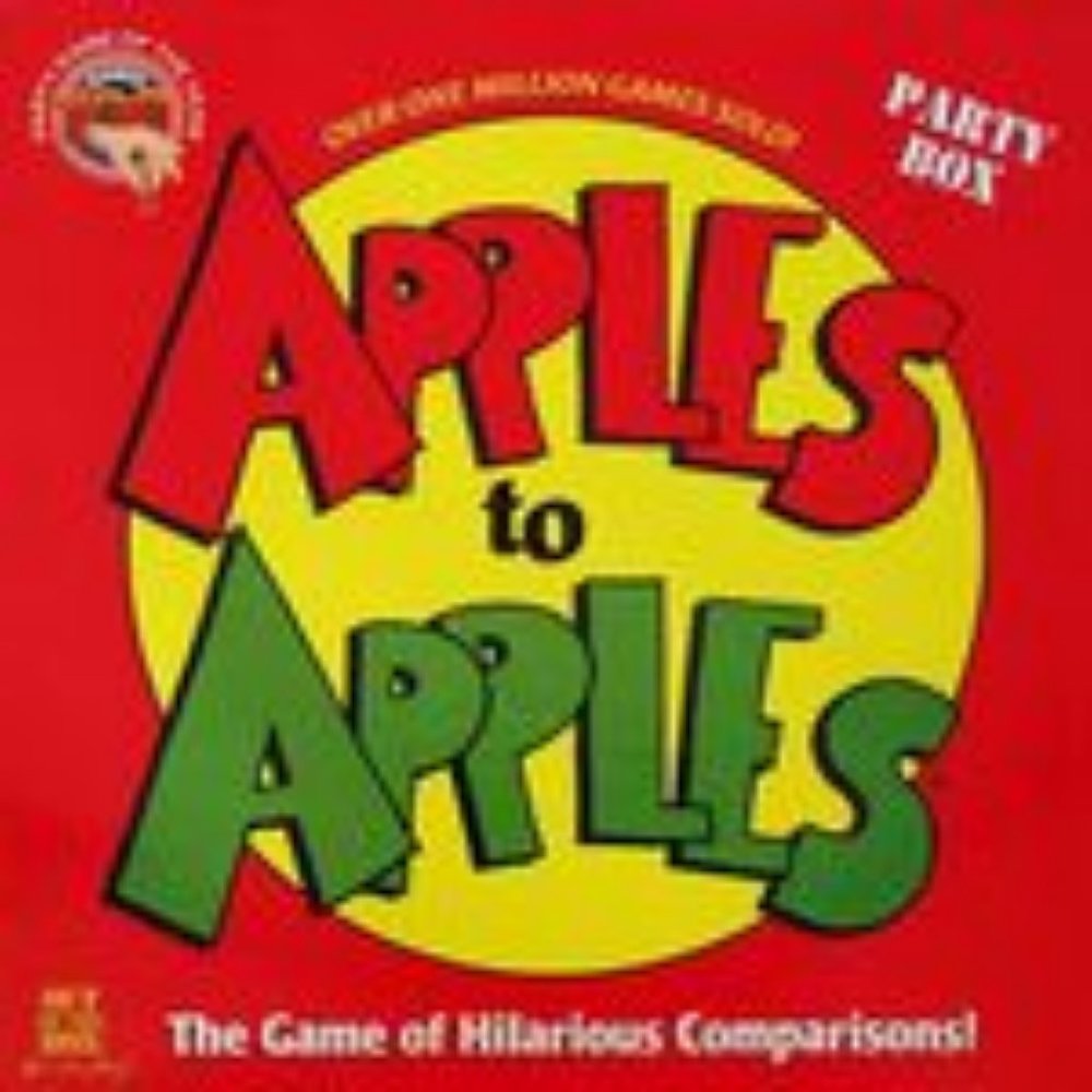 Apples To Apples Party Box 1999 Classic Game of Hilarious Comparisons SEALED